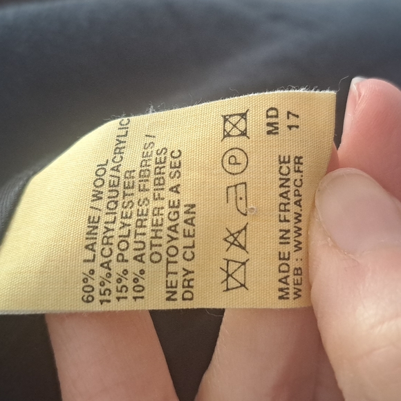 A.P.C wool coat - Picture 6 of 8